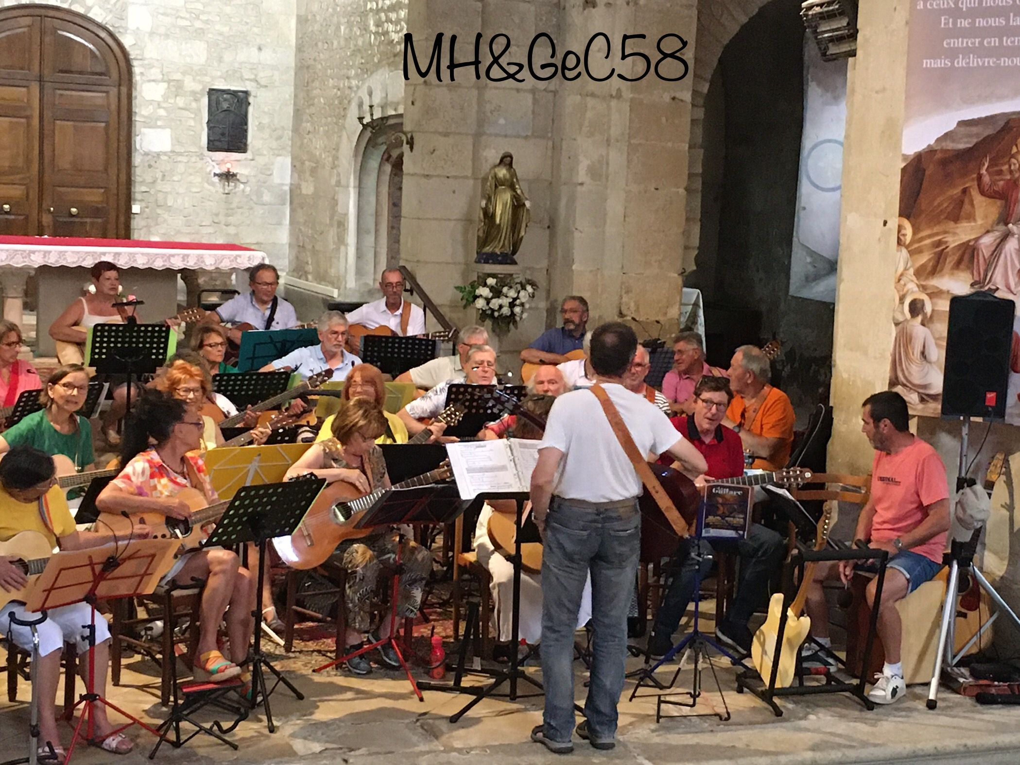 répétition concert Saint-Pierre-le-Moutier